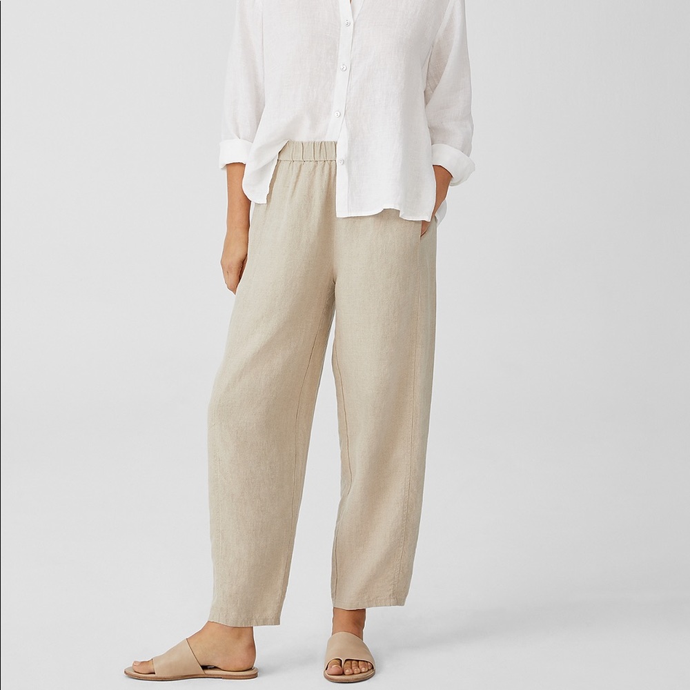 NWT Eileen Fisher Linen Pants